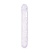Fallo Doppio - Crystal Jellies 12" Jr. Double Dong - Clear