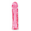 Fallo Realistico - Crystal Jellies 8" Classic Dong - Pink
