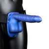 Cintura Fallica - Ribbed Hollow Strap-On with Balls