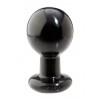 Cuneo Anale - Round Butt Plug - Large - Black