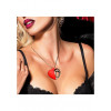 Collana con Cuore Vibrante - Vibrating Silicone Heart Necklace