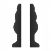Cuneo Anale Cavo - No.51 - Hollow Tunnel Butt Plug