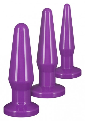 Butt Plug Set -Best Butt Buddies Purple