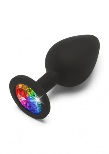 Butt Plug - Rainbow Booty Jewel Medium
