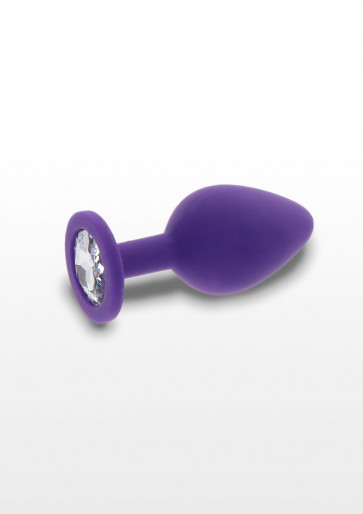 Anal Plug - Diamond Booty Jewel Large Purple