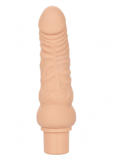 Realistic Vibrator - Rechargeable Power Stud Curvy Skin