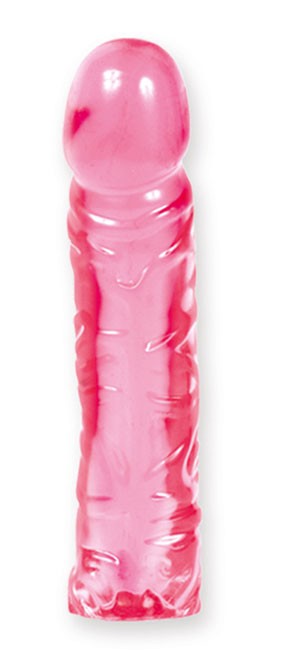 Dong - Crystal Jellies 8" Classic Dong - Pink