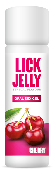 Edible Lubricant - Lick Jelly Cherry (30 ml)