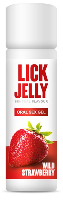 Edible Lubricant - Lick Jelly Fragola (50 ml)