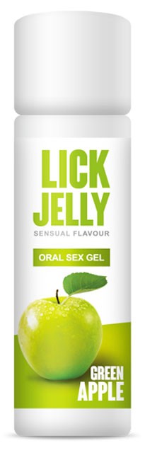 Edible Lubricant - Lick Jelly Mela Verde (30 ml)