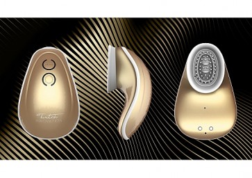 Clitoral Stimulator - Hands - free Suction & Vibration Toy - Gold