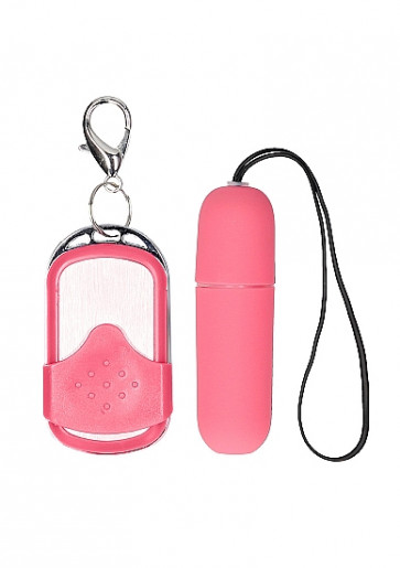 Mini Vibrator - Vibrating Remote Bullet - Pink