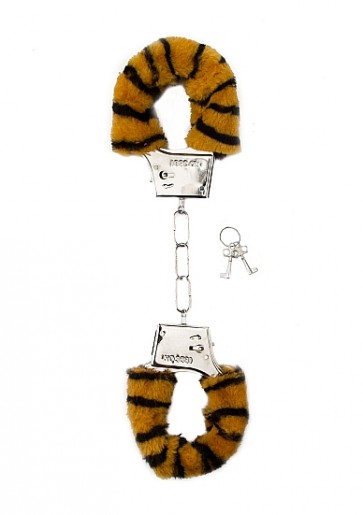 Handcuffs - Furry Handcuffs - Tiger