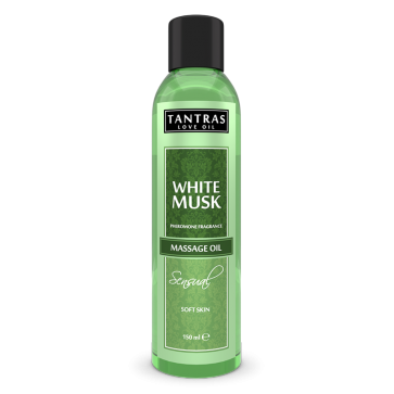 Massage Oils - Tantras love oil  - White Musk (150 ml)