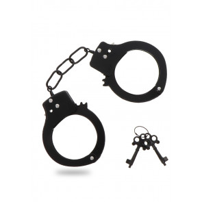 Handcuffs  - Metal Handcuffs Black
