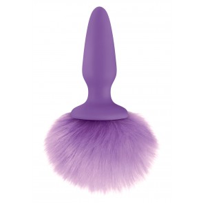 Anal Plug - Bunny Tails Purple