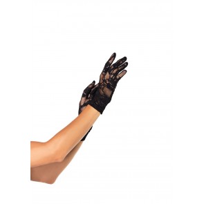 Gloves - Stretch Lace Wrist Length Gloves OS