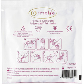 Female Condoms -  Condoms Ormelle Vrouwencondom (5 pz)