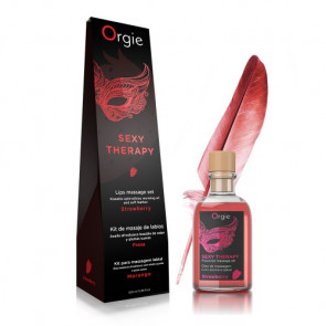 Massage Oil - Lips Massage Strawberry  (100 ml)