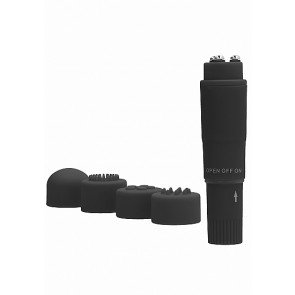 Mini Vibrator - Soft Touch Pocket Vibe - Black