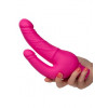Double Penetration Vibrator - Rechargeable Stud Over Under Pink
